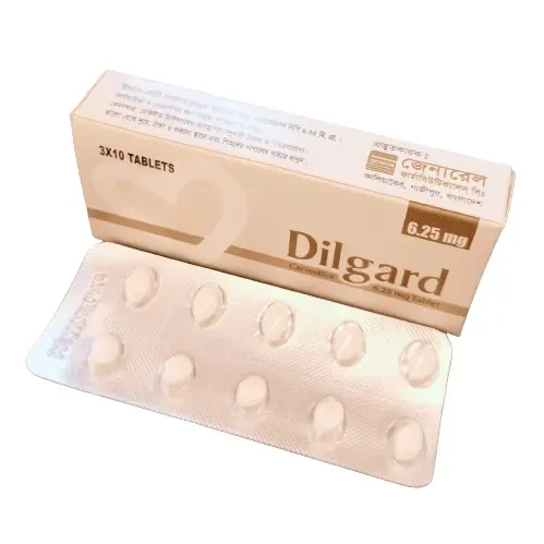 Dilgard 6.25 mg Tablet Dilgard 6.25 mg Tablet
