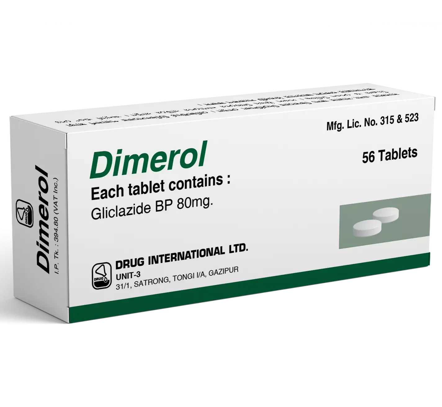 Dimerol 80 mg Tablet Dimerol 80 mg Tablet