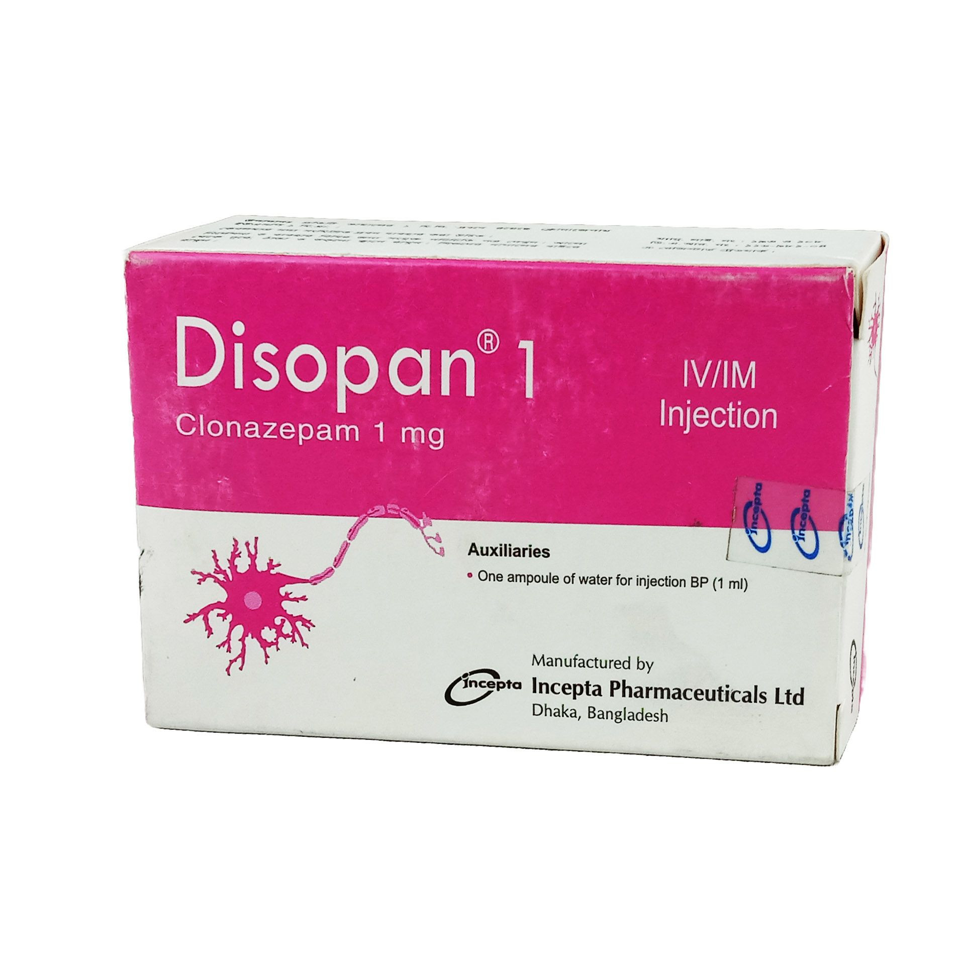 Disopan 1 mg/ml IM/IV Injection Disopan 1 mg/ml IM/IV Injection