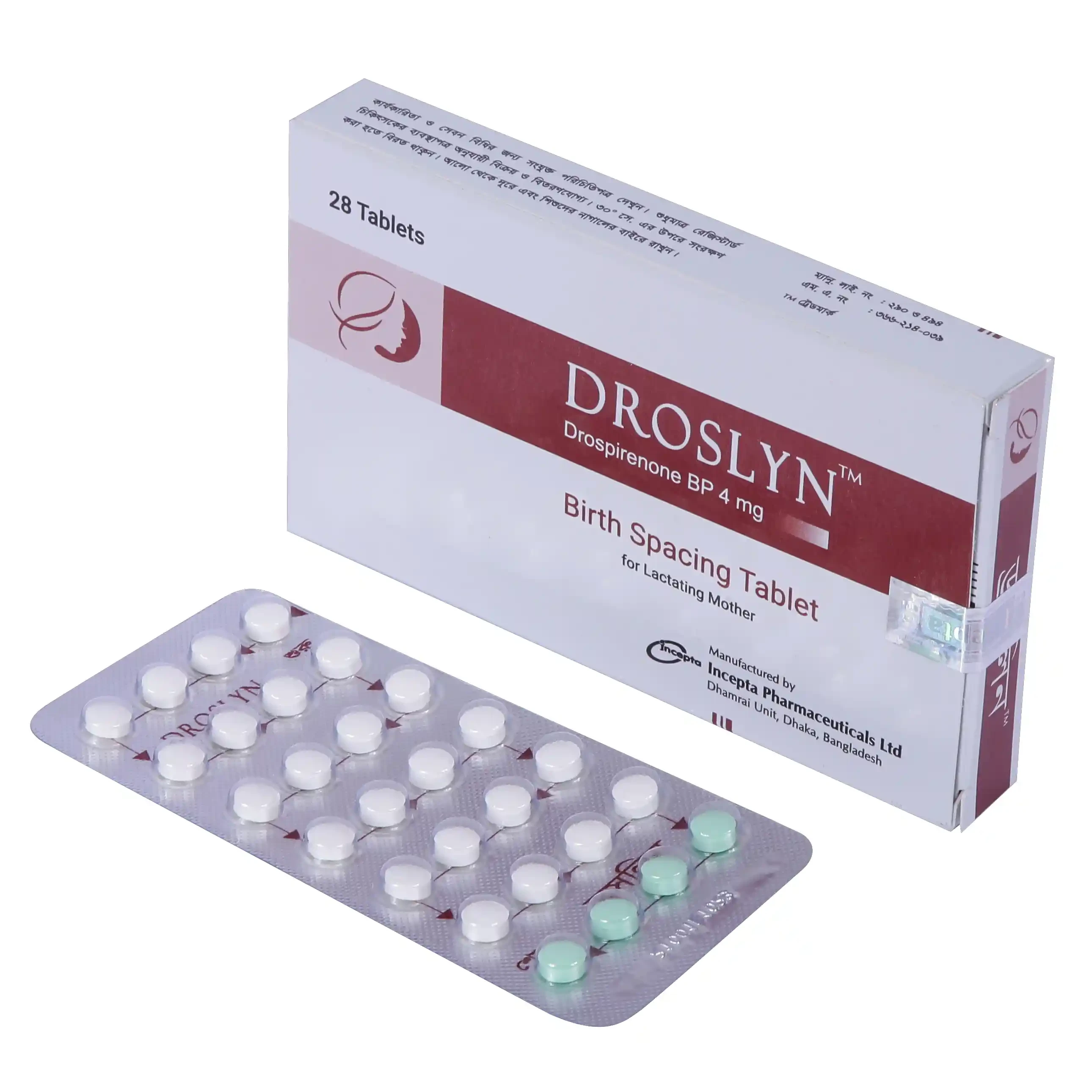 Droslyn 4 mg Tablet Droslyn 4 mg Tablet