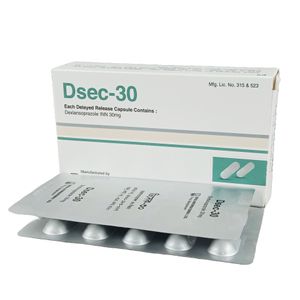 Dsec 30 mg Capsule (Enteric Coated Pellets) Dsec 30 mg Capsule (Enteric Coated Pellets)