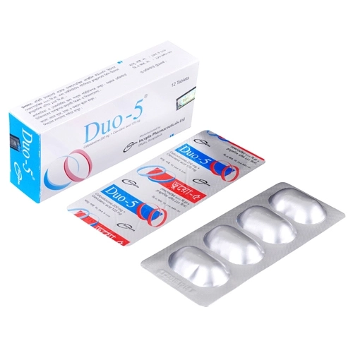 Duo-5 200 mg+125 mg Tablet Duo-5 200 mg+125 mg Tablet