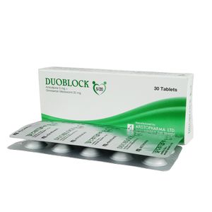 Duoblock 5 mg+20 mg Tablet Duoblock 5 mg+20 mg Tablet