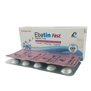 Ebatin Fast 10 mg Dispersible Tablet Ebatin Fast 10 mg Dispersible Tablet