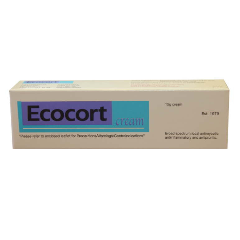 Ecocort 1%+0.1% Cream