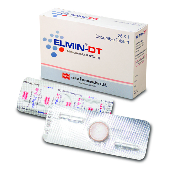 Elmin-DT 400 mg Dispersible Tablet Elmin-DT 400 mg Dispersible Tablet
