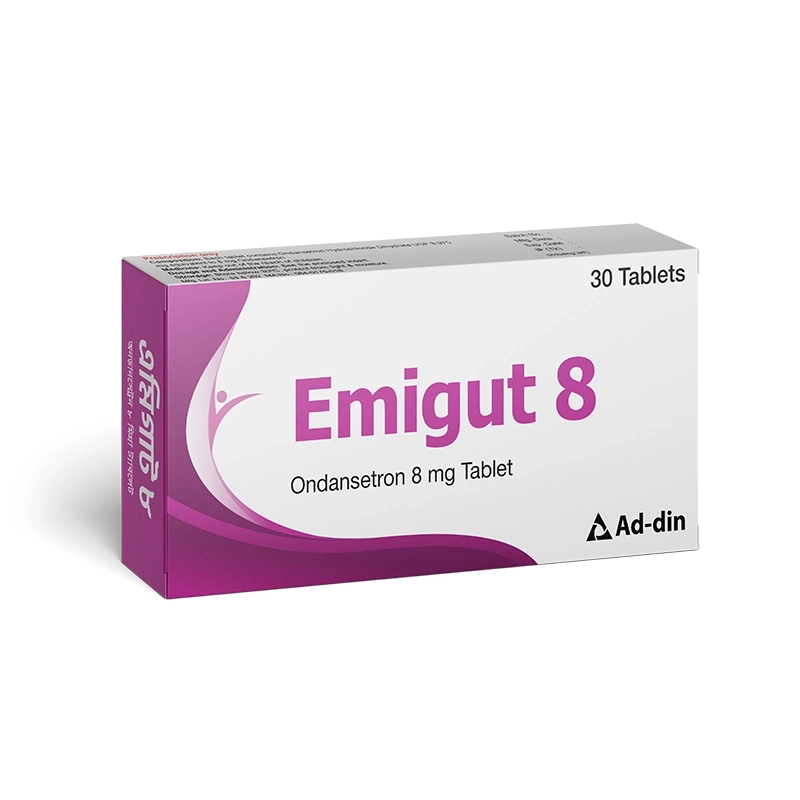 Emigut 8 mg Tablet Emigut 8 mg Tablet