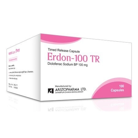 Erdon TR 100 mg Capsule (Timed Release) Erdon TR 100 mg Capsule (Timed Release)