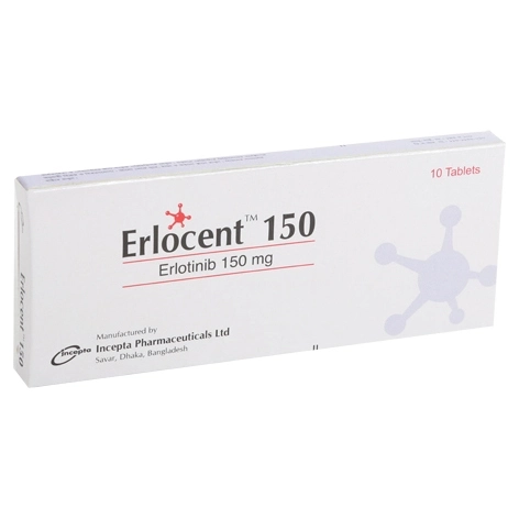 Erlocent 150 mg Tablet Erlocent 150 mg Tablet