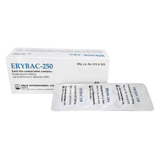 Erybac 250 mg Tablet Erybac 250 mg Tablet