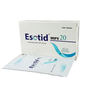 Esotid MUPS 20 mg MUPS Tablet Esotid MUPS 20 mg MUPS Tablet