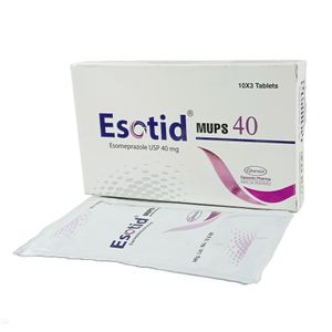 Esotid MUPS 40 mg MUPS Tablet Esotid MUPS 40 mg MUPS Tablet