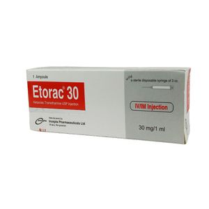 Etorac 30 mg/ml IM/IV Injection