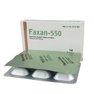 Faxan 550 mg Tablet Faxan 550 mg Tablet