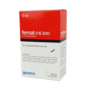 Fematos 500 mg/10 ml IV Injection or Infusion Fematos 500 mg/10 ml IV Injection or Infusion