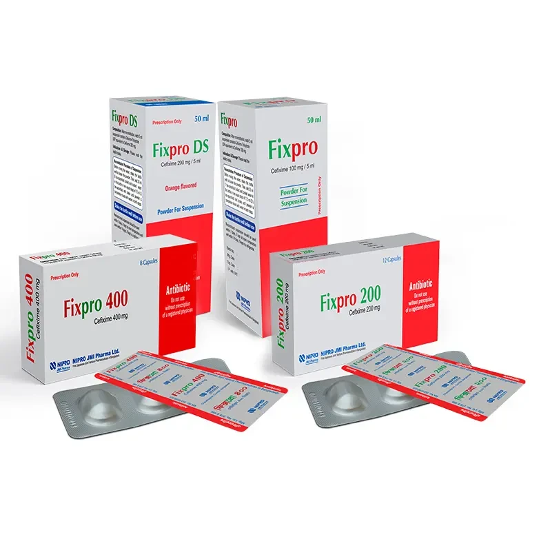 Fixpro DS 200 mg/5 ml Powder for Suspension Fixpro DS 200 mg/5 ml Powder for Suspension
