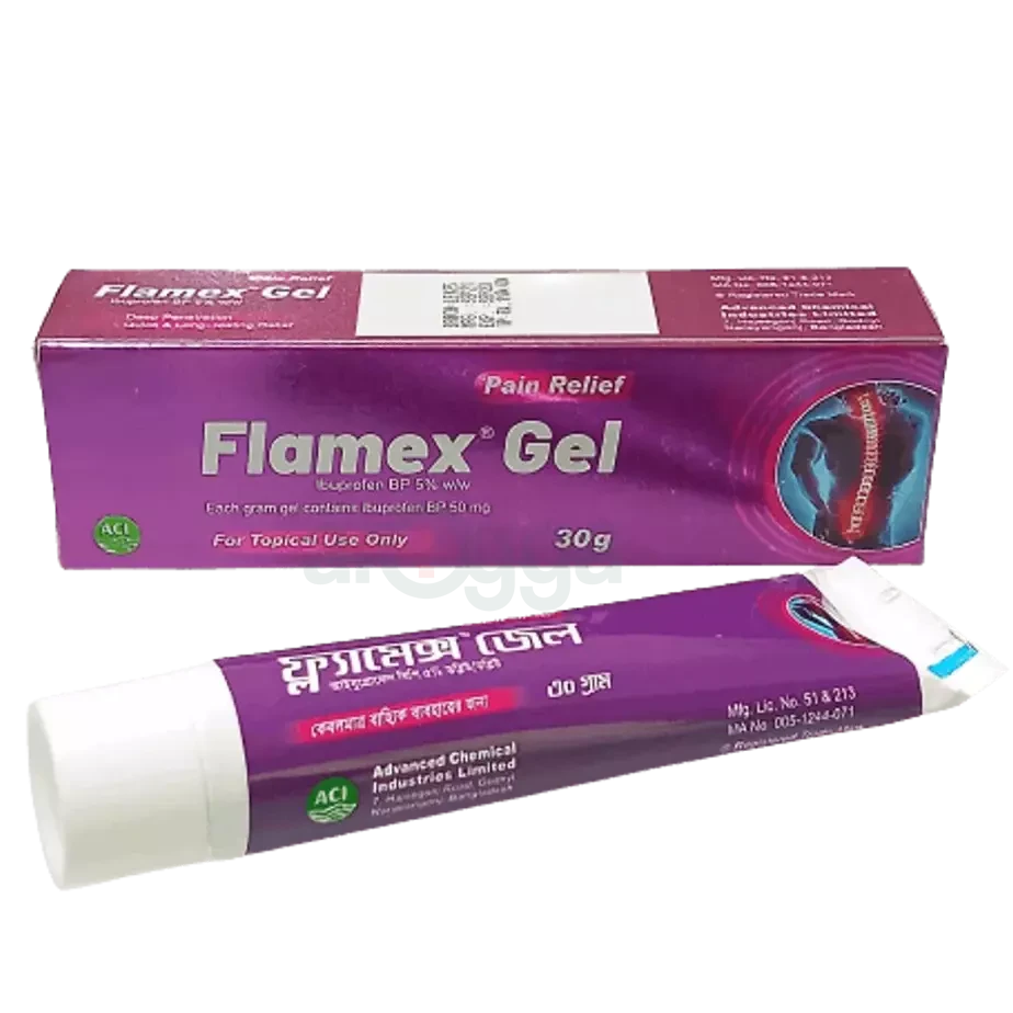 Flamex 5% w/w Topical Gel Flamex 5% w/w Topical Gel