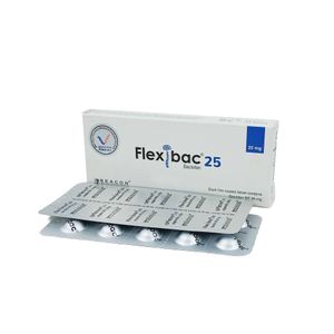 Flexibac 25 mg Tablet Flexibac 25 mg Tablet