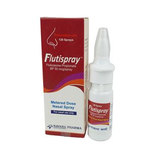 Flutispray 50 mcg/spray Nasal Spray Flutispray 50 mcg/spray Nasal Spray
