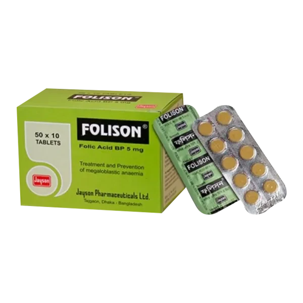 Folison 5 mg Tablet Folison 5 mg Tablet