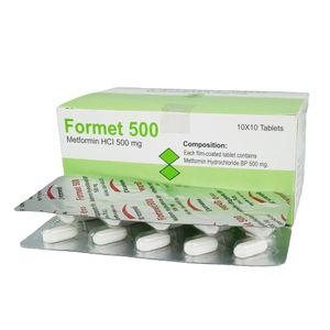 Formet 500 mg Tablet