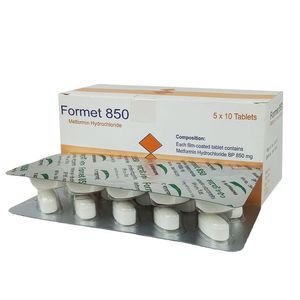 Formet 850 mg Tablet