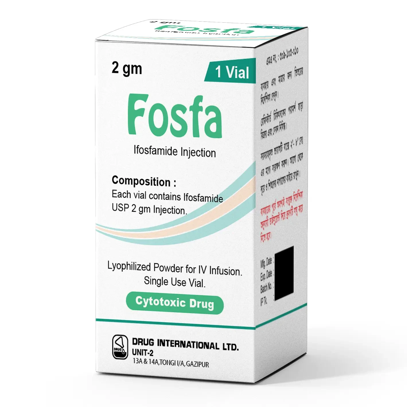 Fosfa 2 gm/vial IV Infusion Fosfa 2 gm/vial IV Infusion