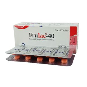 Frulac 40 mg+50 mg Tablet Frulac 40 mg+50 mg Tablet