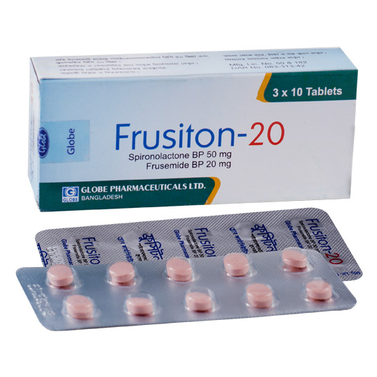 Frusiton 20 mg+50 mg Tablet Frusiton 20 mg+50 mg Tablet