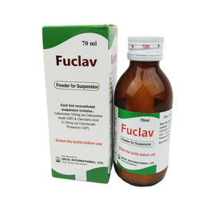 Fuclav (125 mg+31.25 mg)/5 ml Powder for Suspension Fuclav (125 mg+31.25 mg)/5 ml Powder for Suspension