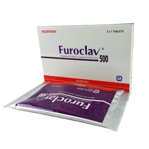 Furoclav 500 mg+125 mg Tablet Furoclav 500 mg+125 mg Tablet