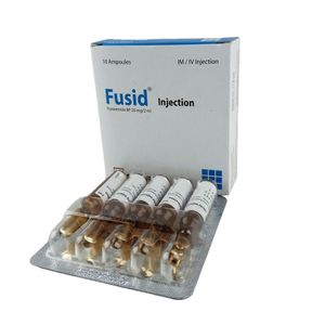 Fusid 20 mg/2 ml IM/IV Injection Fusid 20 mg/2 ml IM/IV Injection