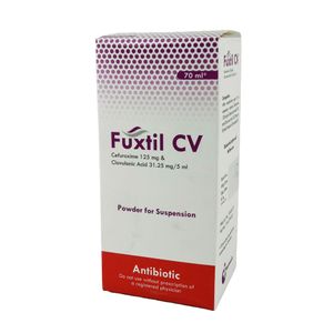 Fuxtil CV (125 mg+31.25 mg)/5 ml Powder for Suspension Fuxtil CV (125 mg+31.25 mg)/5 ml Powder for Suspension