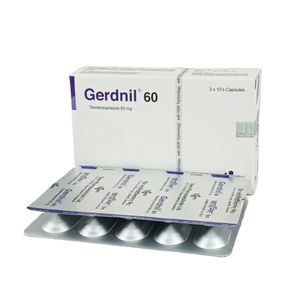 Gerdnil 60 mg Capsule (Enteric Coated Pellets) Gerdnil 60 mg Capsule (Enteric Coated Pellets)