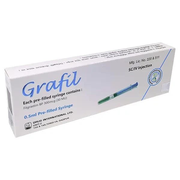 Grafil 300 mcg/0.5 ml IV/SC Injection