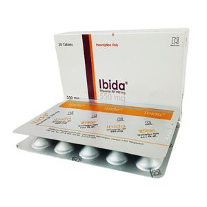 Ibida 550 mg Tablet Ibida 550 mg Tablet