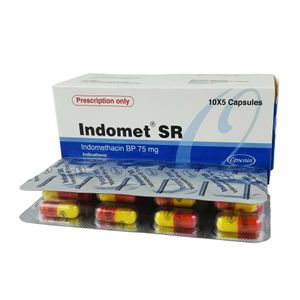 Indomet SR 75 mg Capsule (Sustained Release) Indomet SR 75 mg Capsule (Sustained Release)