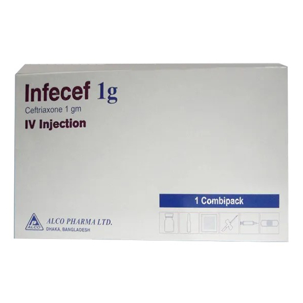 Infecef 1 gm/vial IV Injection Infecef 1 gm/vial IV Injection