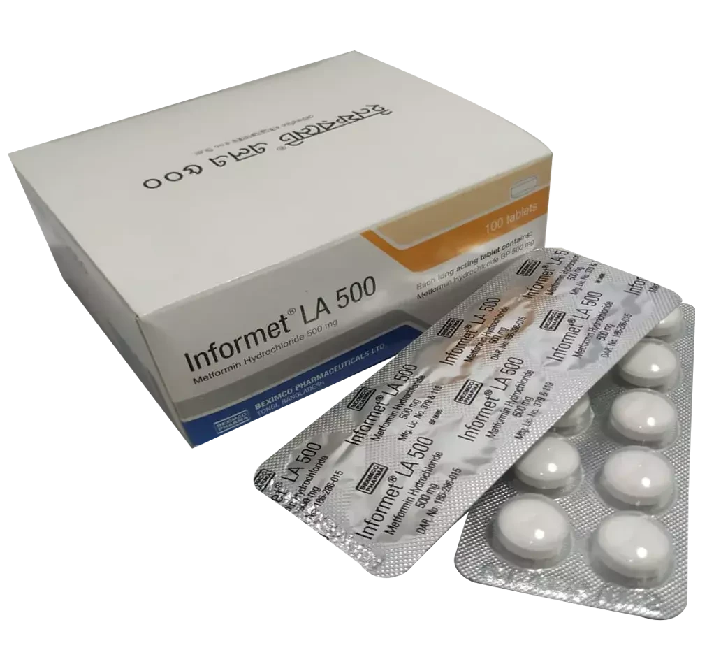 Informet LA 500 mg Long Acting Tablet Informet LA 500 mg Long Acting Tablet
