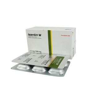 Isentin M 2.5 mg+500 mg Tablet