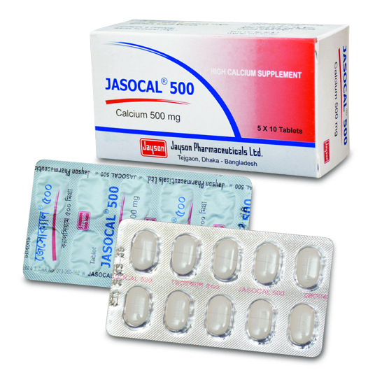 Jasocal 500 mg Tablet Jasocal 500 mg Tablet