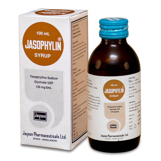 Jasophylin 120 mg/5 ml Syrup Jasophylin 120 mg/5 ml Syrup