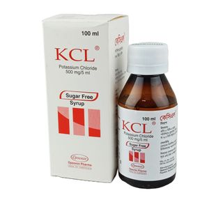 KCL 500 mg/5 ml Syrup KCL 500 mg/5 ml Syrup