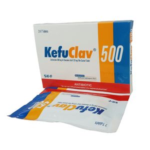 Kefuclav 500 mg+125 mg Tablet Kefuclav 500 mg+125 mg Tablet