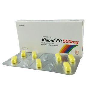 Klabid ER 500 mg Tablet (Extended Release) Klabid ER 500 mg Tablet (Extended Release)