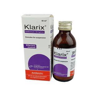 Klarix 125 mg/5 ml Powder for Suspension Klarix 125 mg/5 ml Powder for Suspension