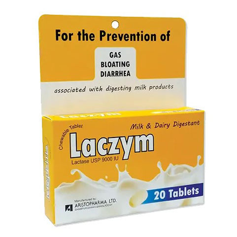 Laczym 9000 IU Chewable Tablet Laczym 9000 IU Chewable Tablet