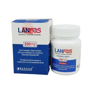 Lanfos 250 mg Chewable Tablet Lanfos 250 mg Chewable Tablet