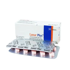 Laxur Plus 40 mg+50 mg Tablet Laxur Plus 40 mg+50 mg Tablet
