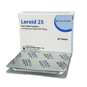 Leroid 25 mcg Tablet